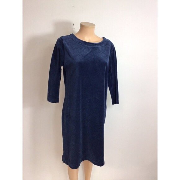 LL Bean Dresses & Skirts - LL Bean Velvet Dress Womens Medium